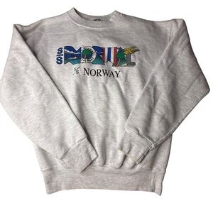 Vintage SS Norway Crewneck Sweatshirt Large